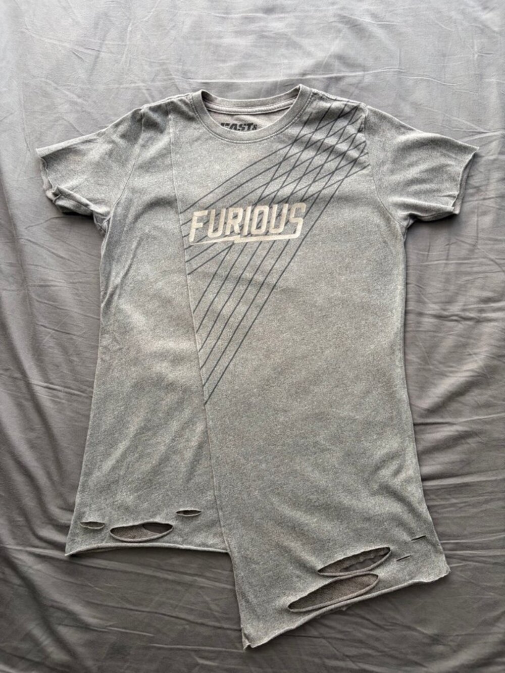 fast and furious by affliction distressed tee - s